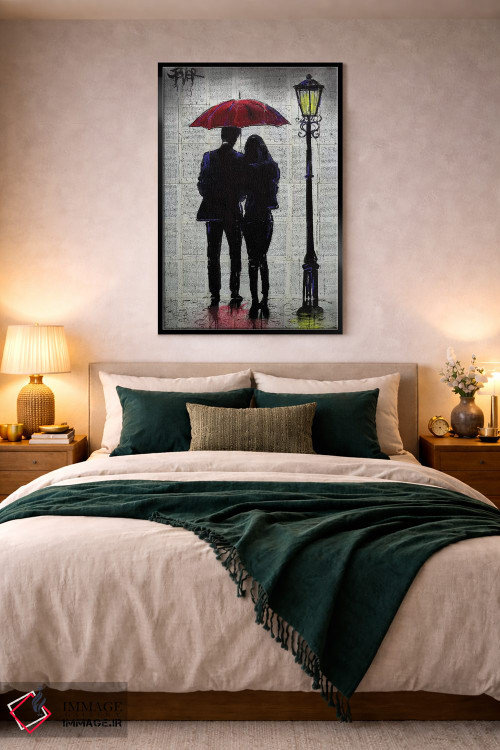 تابلو دکوراتیو باران باران بازگرد اثر لوی جوور - D5B