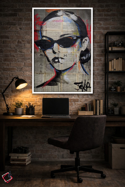 تابلو دکوراتیو جلوه بیت نیک اثر لوی جوور - D3W