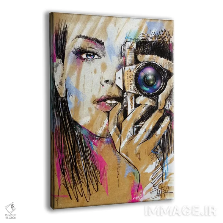 تابلو دکوراتیو توالی اثر لوی جوور - نمای پرسپکتیو محصول