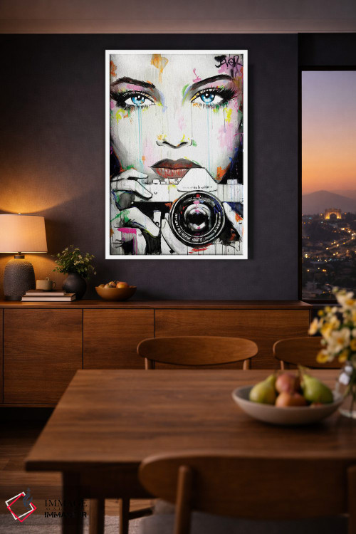 تابلو دکوراتیو گرفته شده اثر لوی جوور - D4W