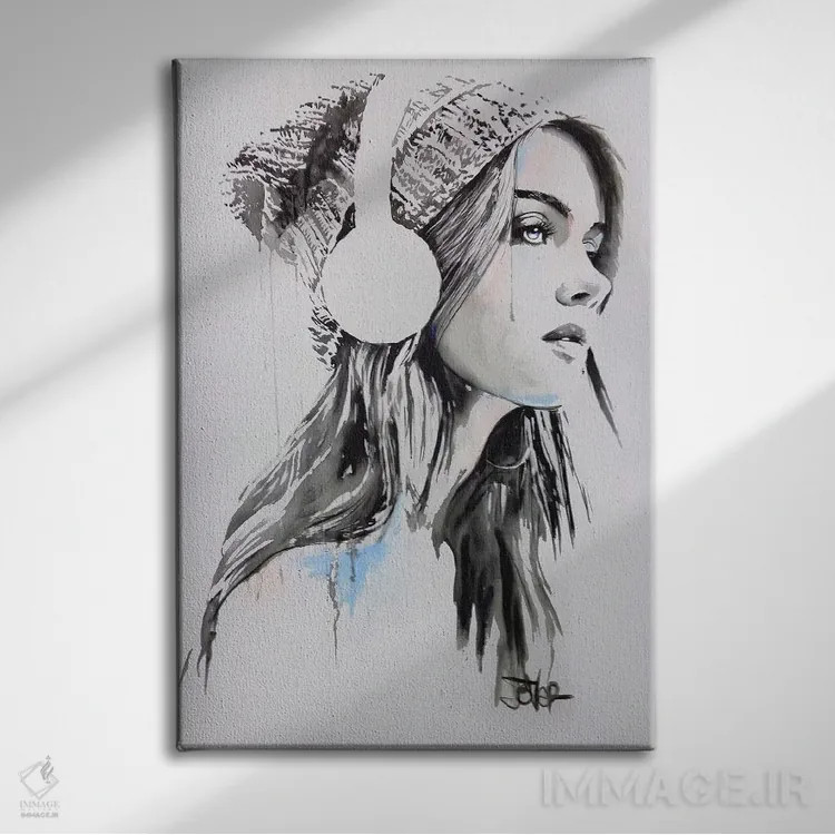 تابلو دکوراتیو موسیقی اکنون اثر لوی جوور - نمای روبهرو روی دیوار