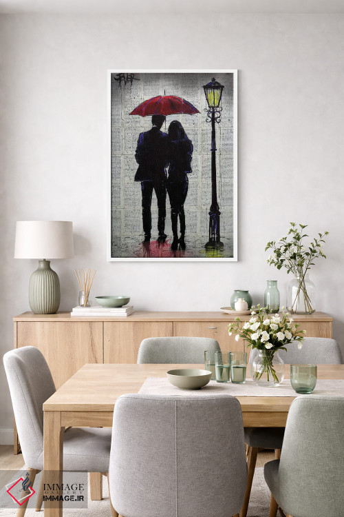 تابلو دکوراتیو باران باران بازگرد اثر لوی جوور - D6W