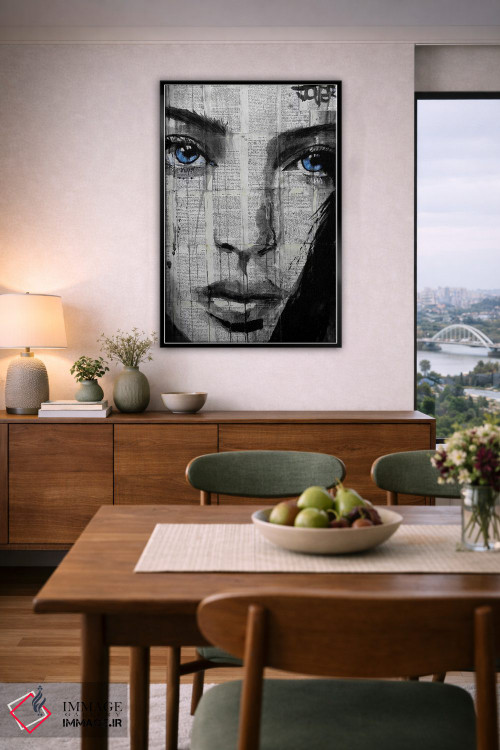 تابلو دکوراتیو راه زمستان اثر لوی جوور - D6B