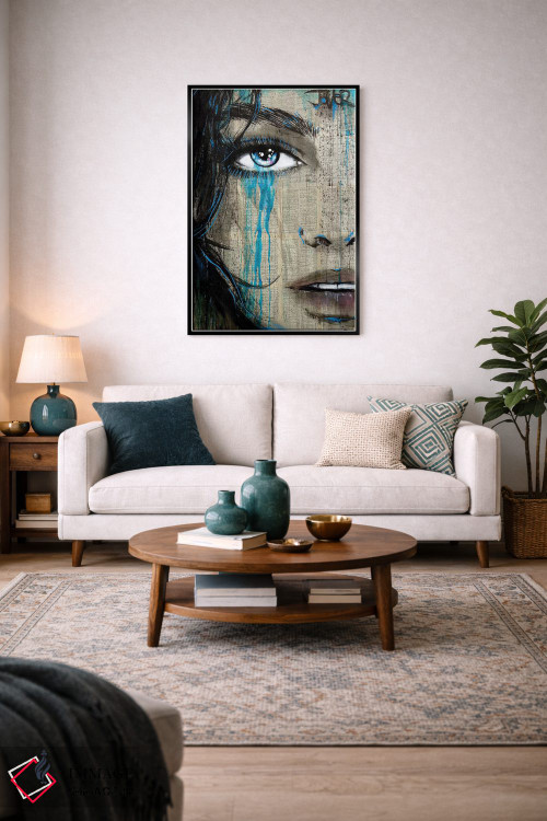 تابلو دکوراتیو لبه ظریف اثر لوی جوور - D4B