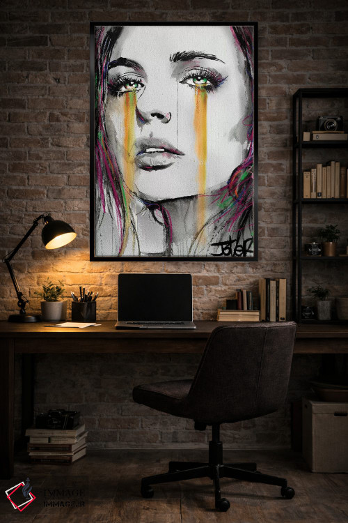 تابلو دکوراتیو جریان ها/جویبارها اثر لوی جوور - D5B