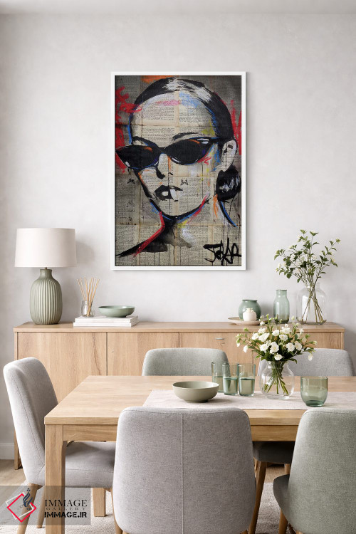 تابلو دکوراتیو جلوه بیت نیک اثر لوی جوور - D6W