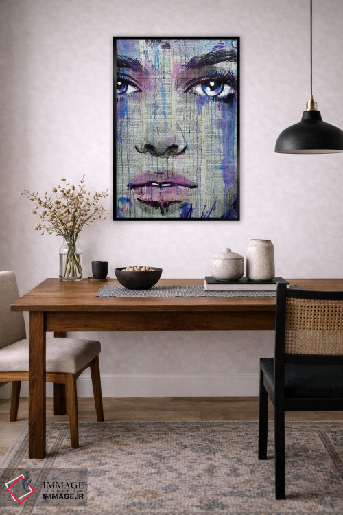 تابلو دکوراتیو قلب یاغی اثر لوی جوور - D6B