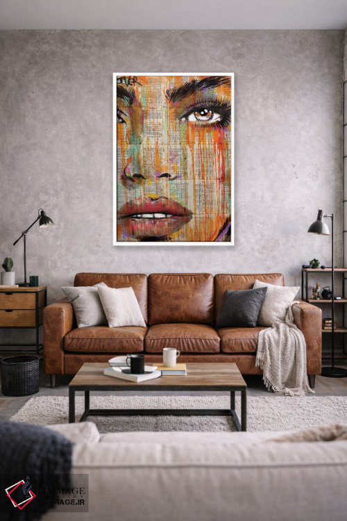 تابلو دکوراتیو انفجار خورشیدی/تابش خورشید اثر لوی جوور - D1W