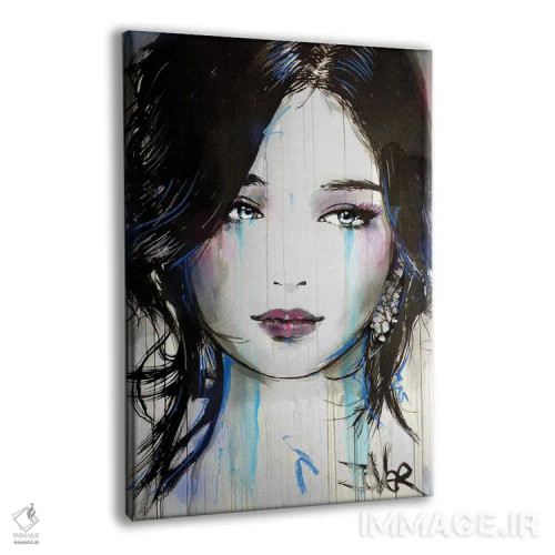 تابلو دکوراتیو آسیا اثر لوی جوور - نمای پرسپکتیو محصول