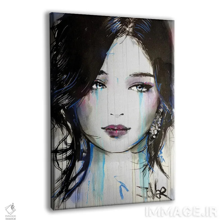 تابلو دکوراتیو آسیا اثر لوی جوور - نمای پرسپکتیو محصول