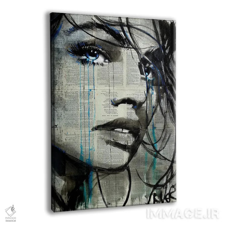 تابلو دکوراتیو نقطه کانونی اثر لوی جوور - نمای پرسپکتیو محصول