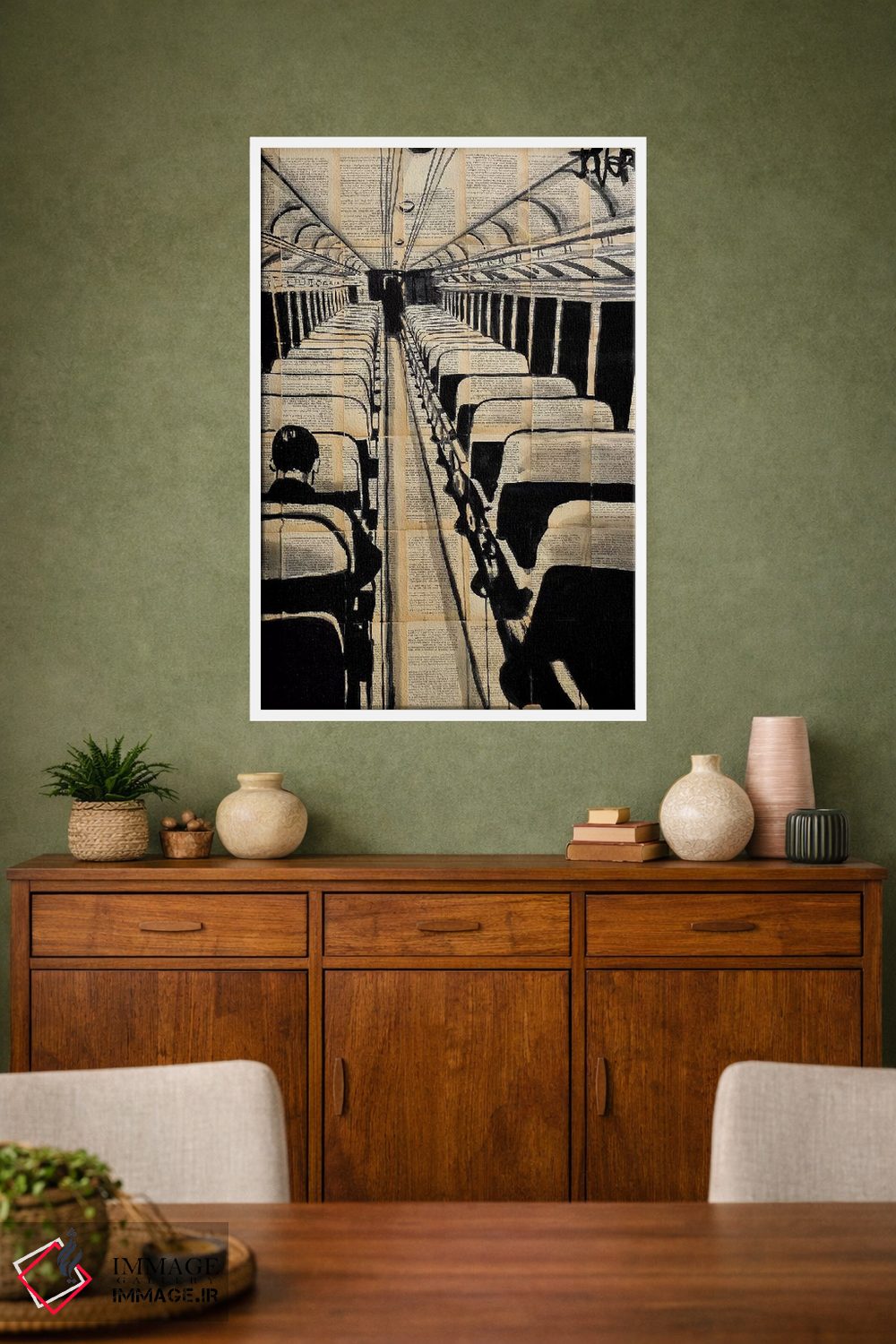 تابلو دکوراتیو سرنوشت بزرگ تر اثر لوی جوور - D1W