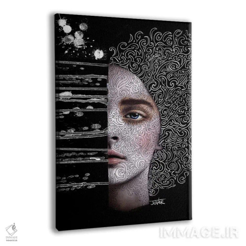 تابلو دکوراتیو ابعاد اثر لوی جوور - نمای پرسپکتیو محصول