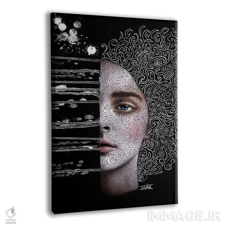 تابلو دکوراتیو ابعاد اثر لوی جوور - نمای پرسپکتیو محصول