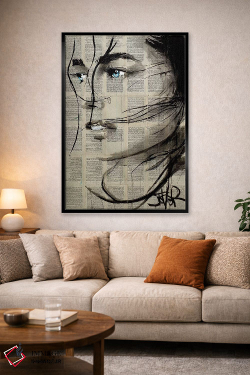 تابلو دکوراتیو ایندیانا اثر لوی جوور - D1B