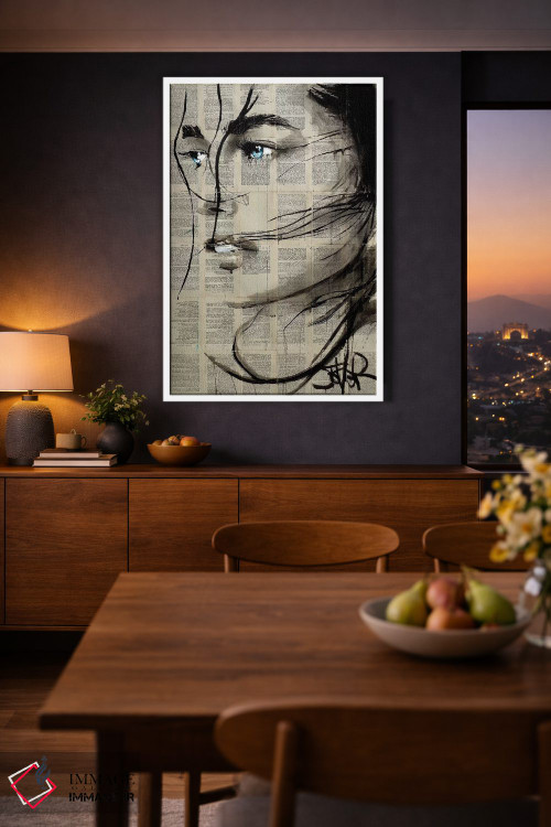 تابلو دکوراتیو ایندیانا اثر لوی جوور - D2W