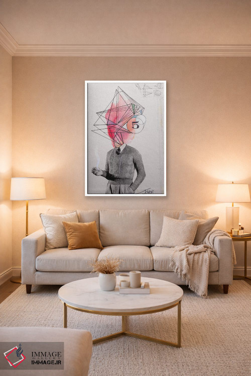 تابلو دکوراتیو معمار اثر لوی جوور - D3W