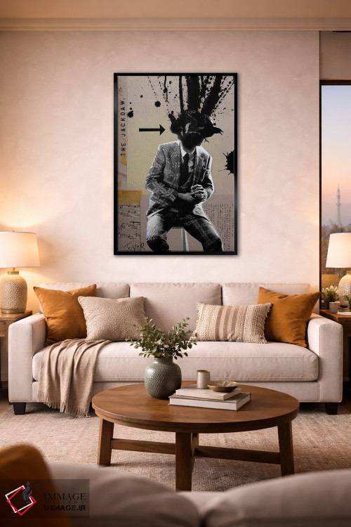 تابلو دکوراتیو ذهن من کجاست اثر لوی جوور - D3B