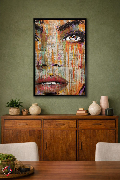 تابلو دکوراتیو انفجار خورشیدی/تابش خورشید اثر لوی جوور - D2B