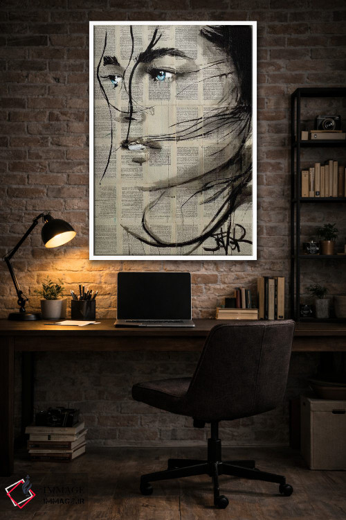 تابلو دکوراتیو ایندیانا اثر لوی جوور - D3W