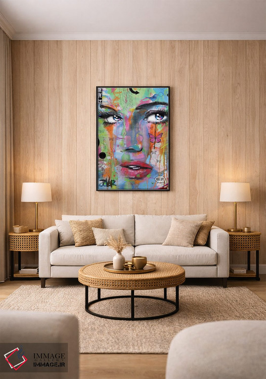 تابلو دکوراتیو زندگی واقعی اثر لوی جوور - D1B