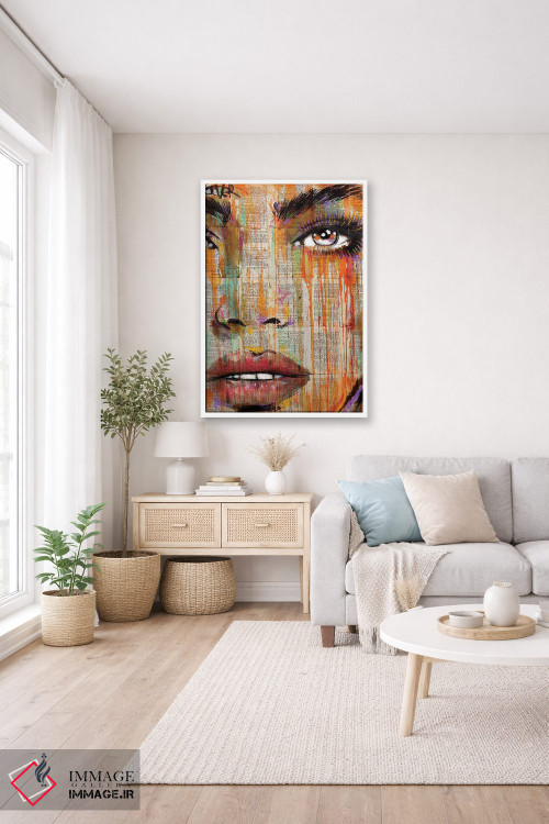 تابلو دکوراتیو انفجار خورشیدی/تابش خورشید اثر لوی جوور - D3W