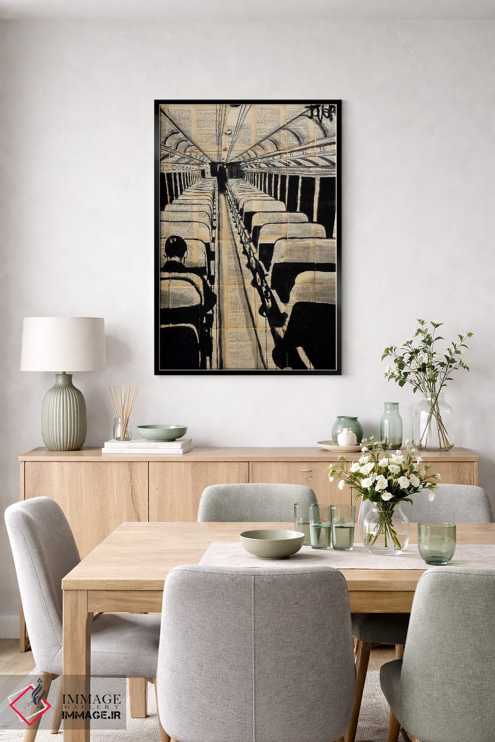 تابلو دکوراتیو سرنوشت بزرگ تر اثر لوی جوور - D5B