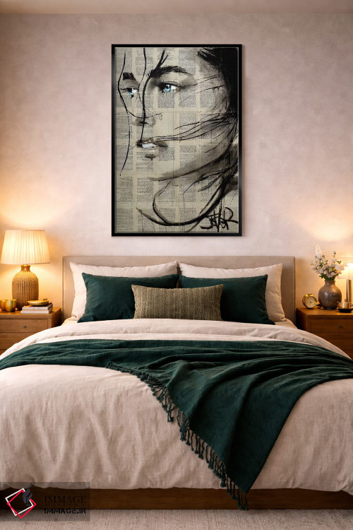 تابلو دکوراتیو ایندیانا اثر لوی جوور - D4B