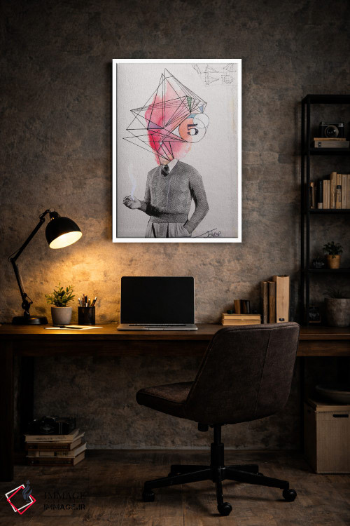تابلو دکوراتیو معمار اثر لوی جوور - D6W