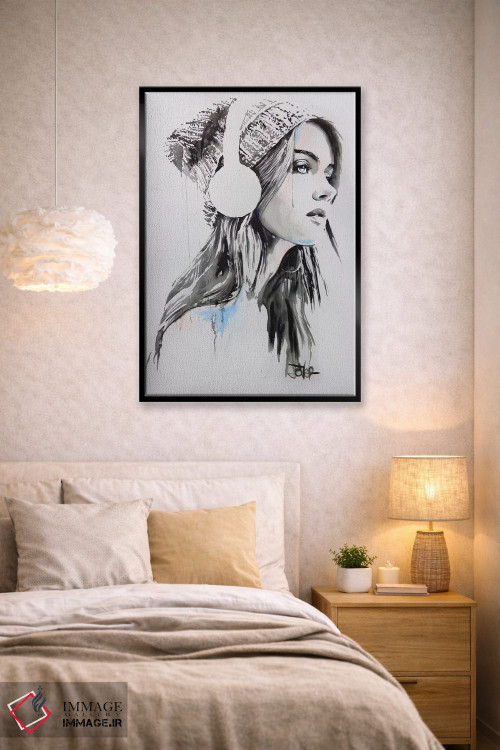 تابلو دکوراتیو موسیقی اکنون اثر لوی جوور - D1B