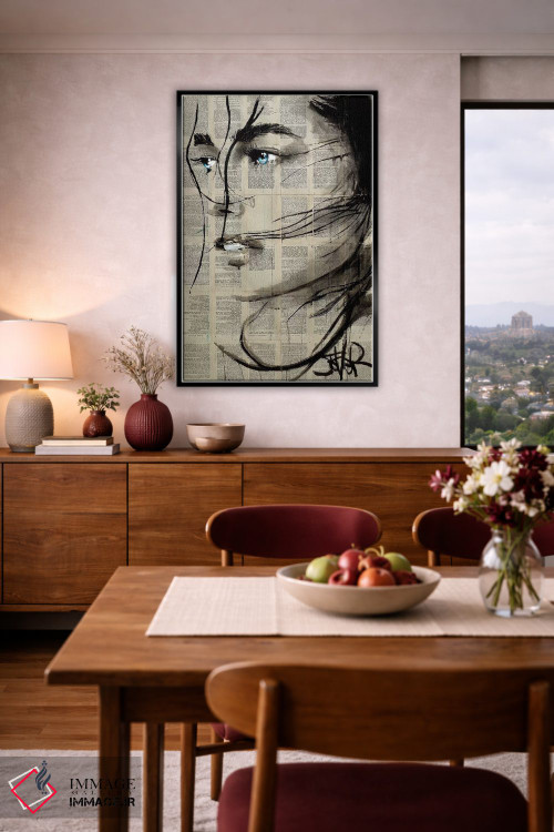 تابلو دکوراتیو ایندیانا اثر لوی جوور - D5B