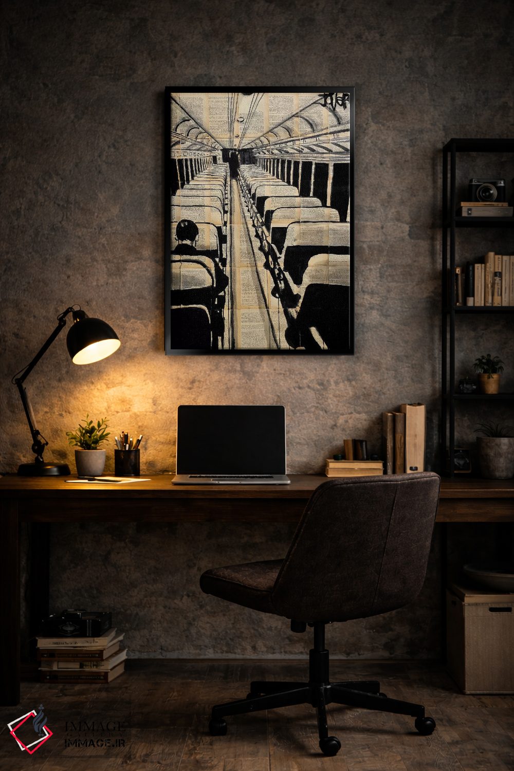 تابلو دکوراتیو سرنوشت بزرگ تر اثر لوی جوور - D6B