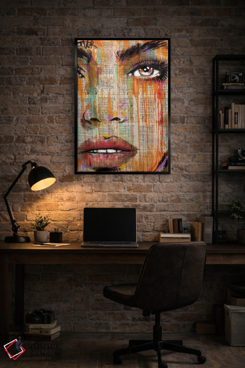 تابلو دکوراتیو انفجار خورشیدی/تابش خورشید اثر لوی جوور - D5B