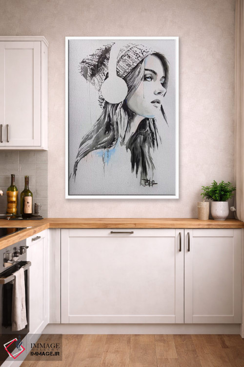 تابلو دکوراتیو موسیقی اکنون اثر لوی جوور - D4W