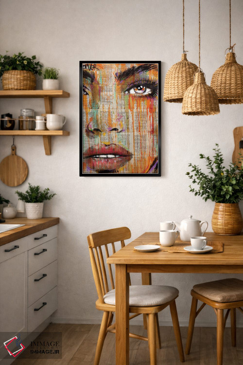 تابلو دکوراتیو انفجار خورشیدی/تابش خورشید اثر لوی جوور - D6B