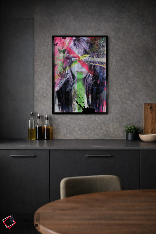 تابلو دکوراتیو گوسفند سیاه اثر لوی جوور - D1B