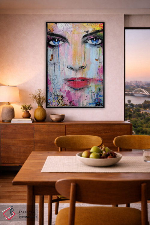 تابلو دکوراتیو همه یا هیچ اثر لوی جوور - D6B