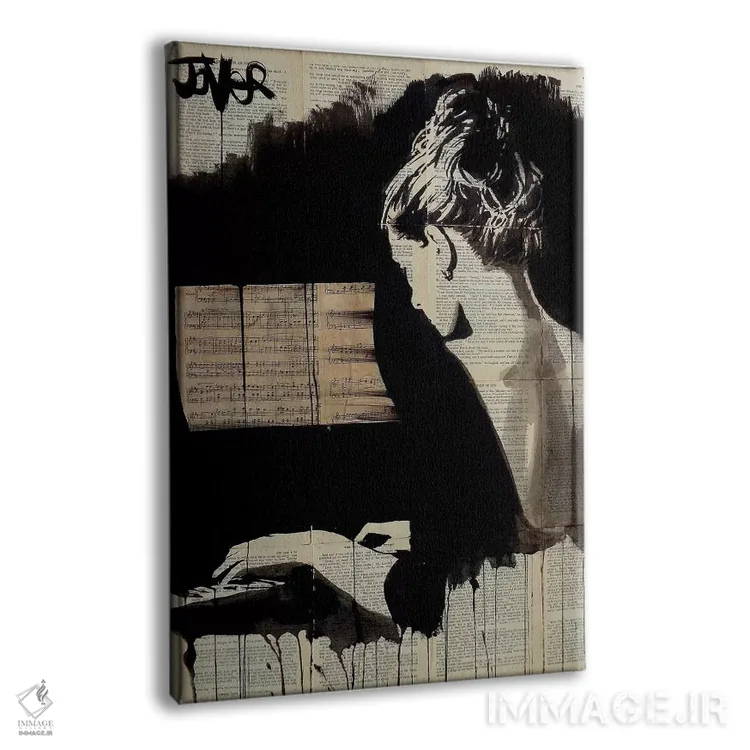 تابلو دکوراتیو هی سوناتا اثر لوی جوور - نمای پرسپکتیو محصول