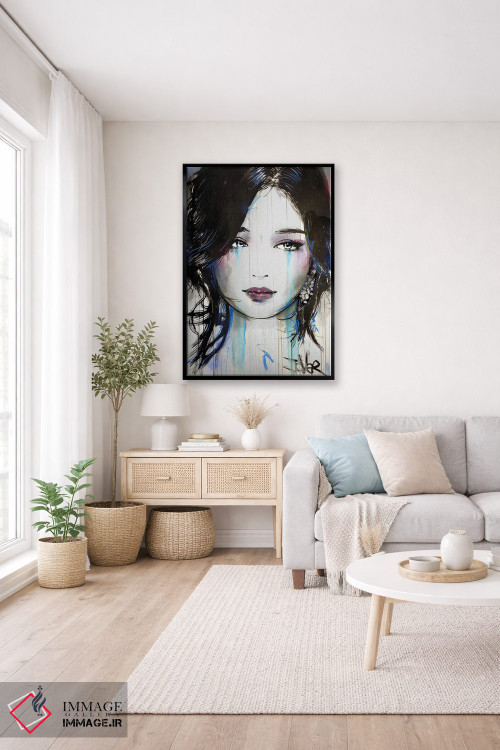 تابلو دکوراتیو آسیا اثر لوی جوور - D2B