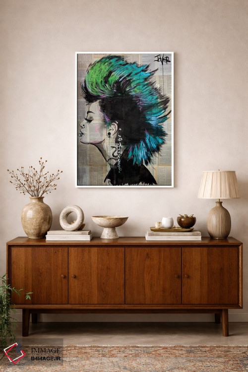 تابلو دکوراتیو زیرزمینی اثر لوی جوور - D1W