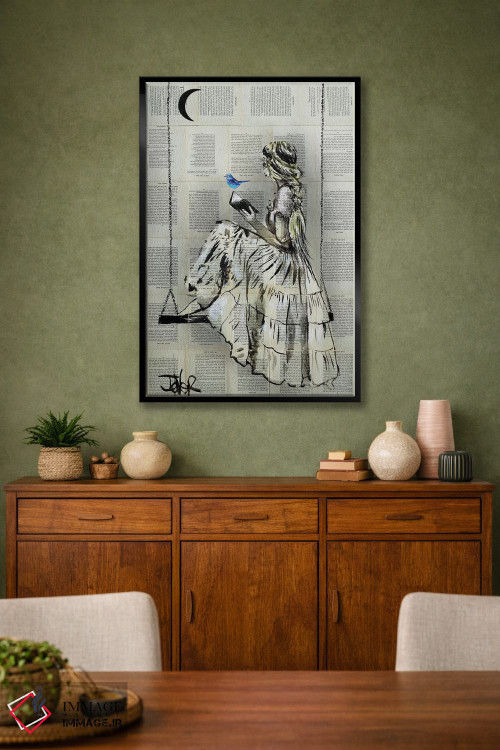 تابلو دکوراتیو امید جاری اثر لوی جوور - D2B