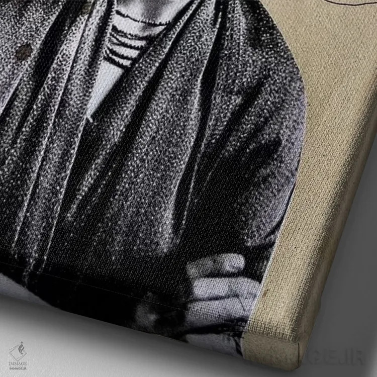 تابلو دکوراتیو آخرین رویای فریدا اثر لوی جوور - نمای نزدیک بافت بوم