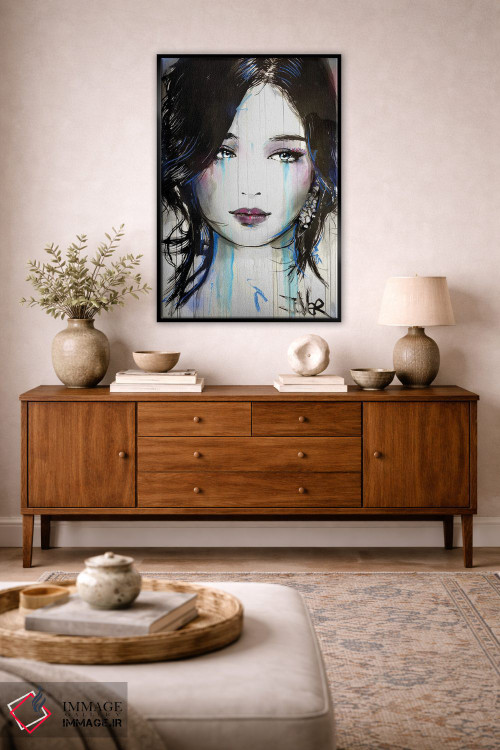 تابلو دکوراتیو آسیا اثر لوی جوور - D3B