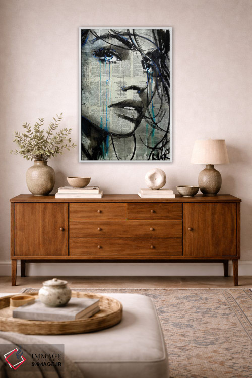 تابلو دکوراتیو نقطه کانونی اثر لوی جوور - D2W