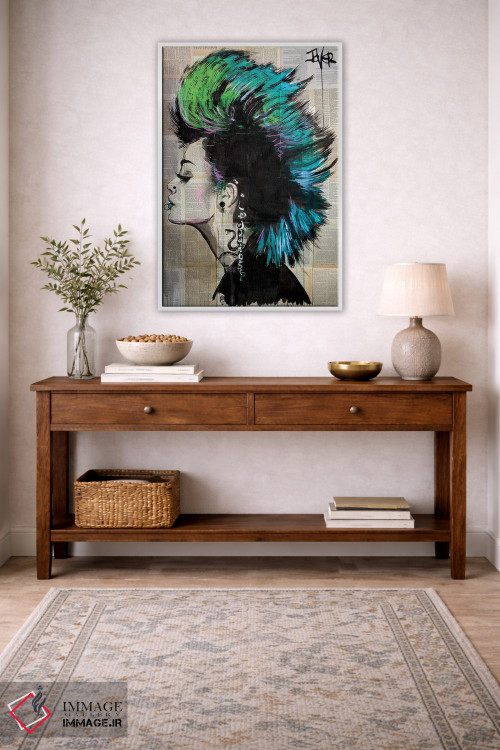 تابلو دکوراتیو زیرزمینی اثر لوی جوور - D2W