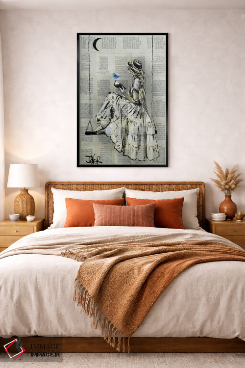 تابلو دکوراتیو امید جاری اثر لوی جوور - D3B