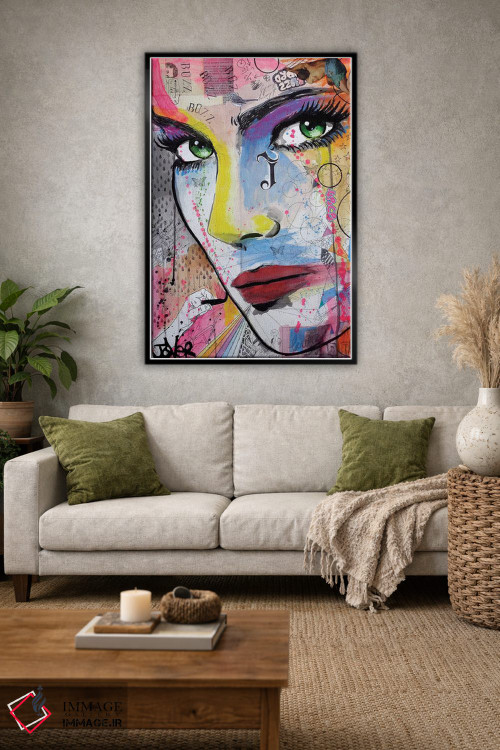تابلو دکوراتیو وزوز/هیجان اثر لوی جوور - D1B