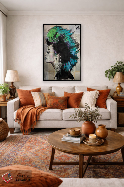 تابلو دکوراتیو زیرزمینی اثر لوی جوور - D3B