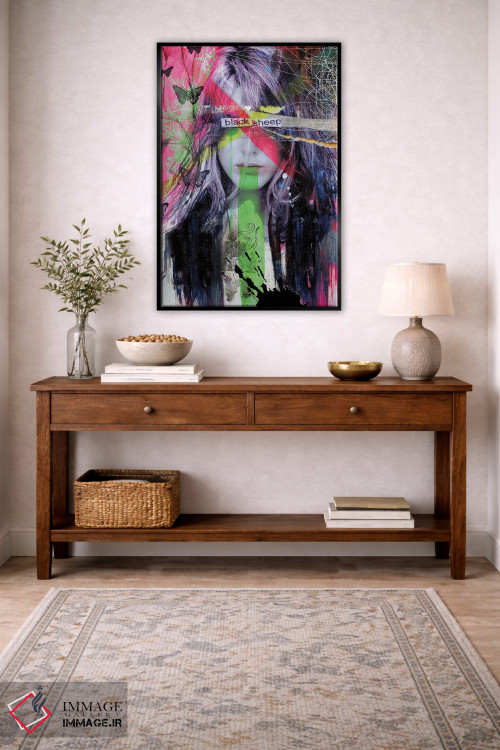 تابلو دکوراتیو گوسفند سیاه اثر لوی جوور - D5B