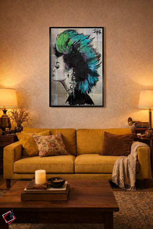 تابلو دکوراتیو زیرزمینی اثر لوی جوور - D5B